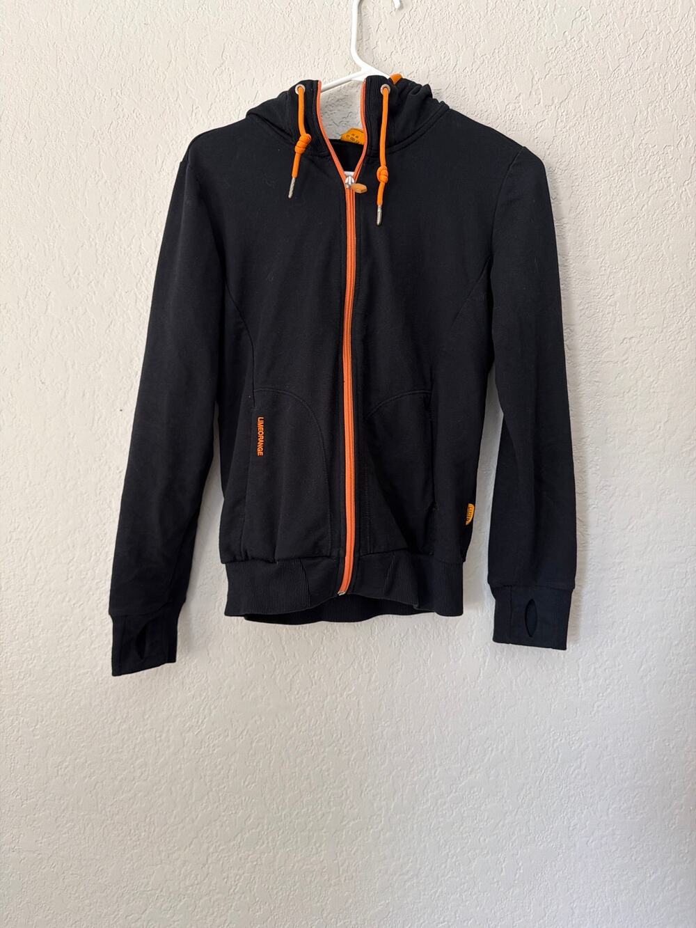 Lime orange hoodie